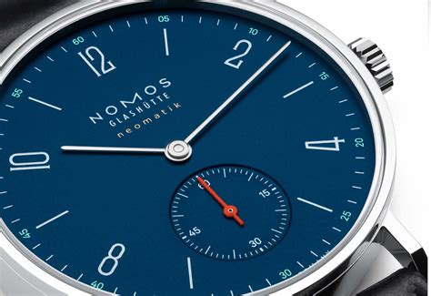 nomos glashütte tangente watch.